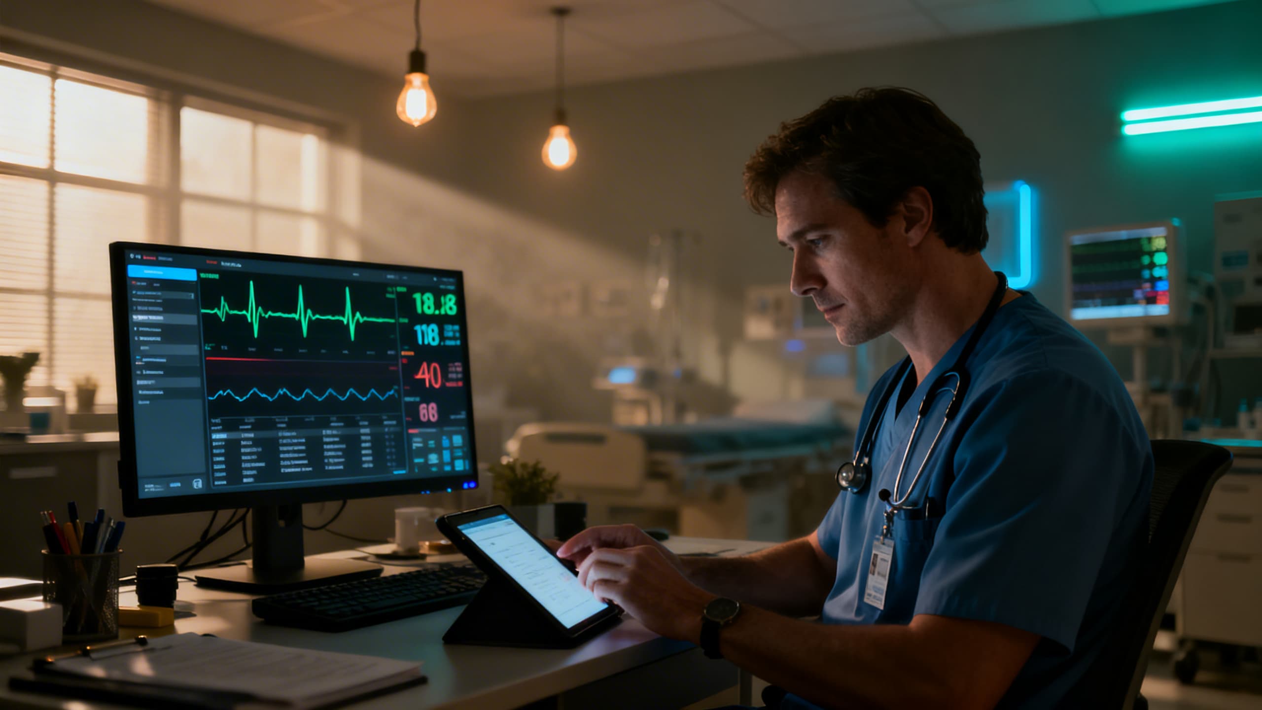 Atrio Plus healthcare software interface